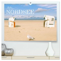 Mehr Nordsee (hochwertiger Premium Wandkalender 2025 DIN A2 quer), Kunstdruck in Hochglanz