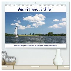 Maritime Schlei (hochwertiger Premium Wandkalender 2025 DIN A2 quer), Kunstdruck in Hochglanz