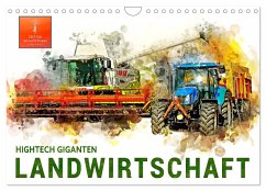 Landwirtschaft - Hightech Giganten (Wandkalender 2025 DIN A4 quer), CALVENDO Monatskalender - Calvendo;Roder, Peter