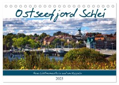 Ostseefjord Schlei (Tischkalender 2025 DIN A5 quer), CALVENDO Monatskalender