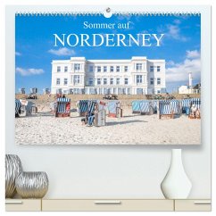 Sommer auf Norderney (hochwertiger Premium Wandkalender 2025 DIN A2 quer), Kunstdruck in Hochglanz - Calvendo;Scherf, Dietmar