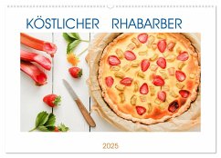 Köstlicher Rhabarber (Wandkalender 2025 DIN A2 quer), CALVENDO Monatskalender