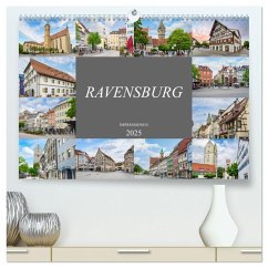 Ravensburg Impressionen (hochwertiger Premium Wandkalender 2025 DIN A2 quer), Kunstdruck in Hochglanz