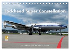 Lockheed Super Constellation HB-RSC (Tischkalender 2025 DIN A5 quer), CALVENDO Monatskalender