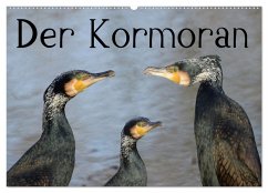 Der Kormoran (Wandkalender 2025 DIN A2 quer), CALVENDO Monatskalender - Calvendo;Rufotos