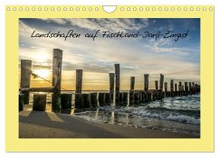 Landschaften auf Fischland-Darß-Zingst (Wandkalender 2025 DIN A4 quer), CALVENDO Monatskalender