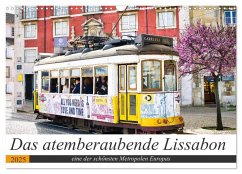 Das atemberaubende Lissabon (Wandkalender 2025 DIN A3 quer), CALVENDO Monatskalender