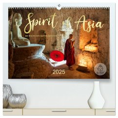 Spirit of Asia - Im Reich der guten Geister (hochwertiger Premium Wandkalender 2025 DIN A2 quer), Kunstdruck in Hochglanz