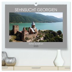 Sehnsucht Georgien (hochwertiger Premium Wandkalender 2025 DIN A2 quer), Kunstdruck in Hochglanz