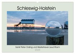 Schleswig-Holstein (Wandkalender 2025 DIN A2 quer), CALVENDO Monatskalender