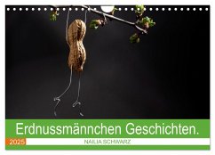 Erdnussmännchen Geschichten. (Wandkalender 2025 DIN A4 quer), CALVENDO Monatskalender - Calvendo;Schwarz, Nailia