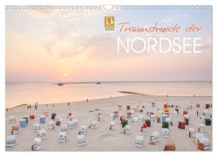 Traumstrände der Nordsee (Wandkalender 2025 DIN A3 quer), CALVENDO Monatskalender