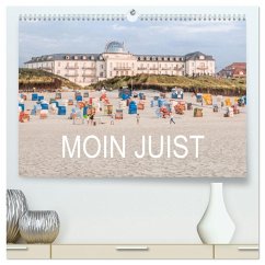 Moin Juist (hochwertiger Premium Wandkalender 2025 DIN A2 quer), Kunstdruck in Hochglanz