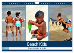 Beach Kids - Strand-Kinder in Kuba (Wandkalender 2025 DIN A4 quer), CALVENDO Monatskalender - Calvendo;Löwis of Menar, Henning von