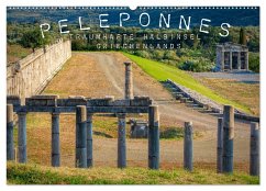 Peleponnes, traumhafte Halbinsel Griechenlands (Wandkalender 2025 DIN A2 quer), CALVENDO Monatskalender