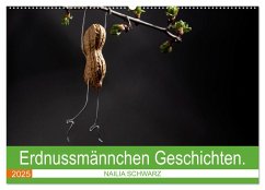 Erdnussmännchen Geschichten. (Wandkalender 2025 DIN A2 quer), CALVENDO Monatskalender