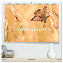 Schmetterlinge. Schimmernde Zauberwesen (hochwertiger Premium Wandkalender 2025 DIN A2 quer), Kunstdruck in Hochglanz