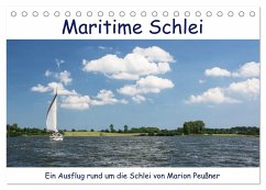 Maritime Schlei (Tischkalender 2025 DIN A5 quer), CALVENDO Monatskalender