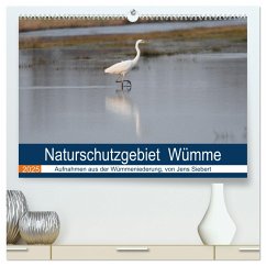 Naturschutzgebiet Wümme (hochwertiger Premium Wandkalender 2025 DIN A2 quer), Kunstdruck in Hochglanz