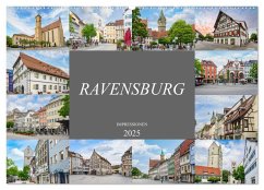 Ravensburg Impressionen (Wandkalender 2025 DIN A2 quer), CALVENDO Monatskalender