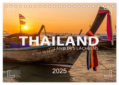 THAILAND - Land des Lächelns (Tischkalender 2025 DIN A5 quer), CALVENDO Monatskalender
