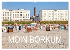 Moin Borkum (Wandkalender 2025 DIN A2 quer), CALVENDO Monatskalender