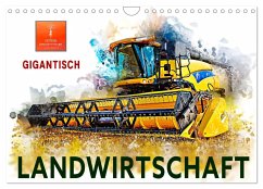 Landwirtschaft - Gigantisch (Wandkalender 2025 DIN A4 quer), CALVENDO Monatskalender