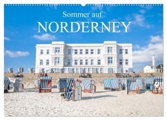 Sommer auf Norderney (Wandkalender 2025 DIN A2 quer), CALVENDO Monatskalender