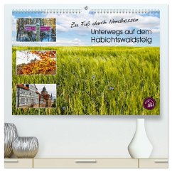 Zu Fuß durch Nordhessen - Unterwegs auf dem Habichtswaldsteig (hochwertiger Premium Wandkalender 2025 DIN A2 quer), Kunstdruck in Hochglanz - Calvendo;Bering, Thomas