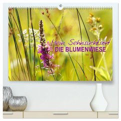 Mein Sehnsuchtsort, die Blumenwiese (hochwertiger Premium Wandkalender 2025 DIN A2 quer), Kunstdruck in Hochglanz