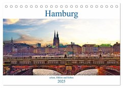 Hamburg sehen, fühlen und lieben (Tischkalender 2025 DIN A5 quer), CALVENDO Monatskalender - Calvendo;Michalzik, Paul