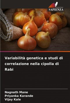 Cover Variabilità genetica e studi di correlazione nella cipolla di Rabi
