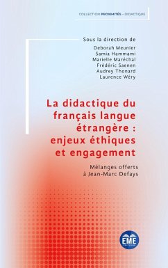 Cover La didactique du français langue étrangère : enjeux éthiques et engagement