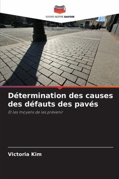 Détermination des causes des défauts des pavés - Kim, Victoria