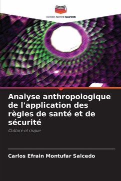 Analyse anthropologique de l'application des règles de santé et de sécurité - Montúfar Salcedo, Carlos Efrain