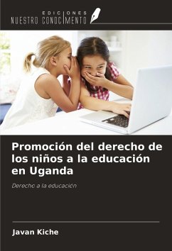 Cover Promoción del derecho de los niños a la educación en Uganda