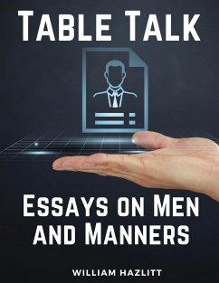 Table Talk - William Hazlitt