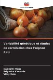 Variabilité génétique et études de corrélation chez l'oignon Rabi