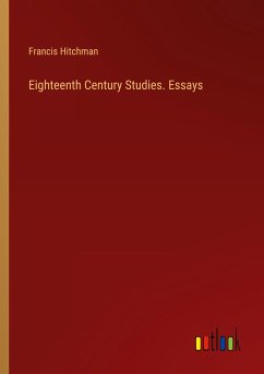 Eighteenth Century Studies. Essays