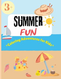 Summer Fun Coloring Adventures for Kids - Laritzu