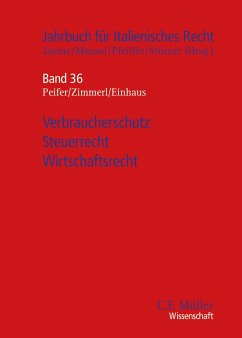 Cover Verbraucherschutz - Steuerrecht - Wirtschaftsrecht