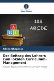 Der Beitrag des Lehrers zum lokalen Curriculum-Management