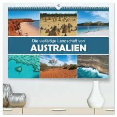 Die vielfältige Landschaft von Australien (hochwertiger Premium Wandkalender 2025 DIN A2 quer), Kunstdruck in Hochglanz - Calvendo;Williger, Christina