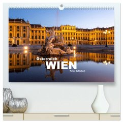 Österreich - Wien (hochwertiger Premium Wandkalender 2025 DIN A2 quer), Kunstdruck in Hochglanz