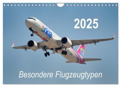 Besondere Flugzeugtypen (Wandkalender 2025 DIN A4 quer), CALVENDO Monatskalender - Calvendo;Merz, Matthias