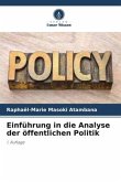 Einführung in die Analyse der öffentlichen Politik