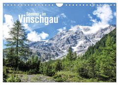 Sommer im Vinschgau (Wandkalender 2025 DIN A4 quer), CALVENDO Monatskalender - Calvendo;Barig, Joachim