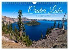 Crater Lake - Oregons blauer Vulkansee (Wandkalender 2025 DIN A4 quer), CALVENDO Monatskalender - Calvendo;Pechmann, Reiner