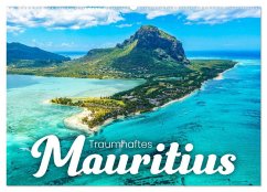 Traumhaftes Mauritius (Wandkalender 2025 DIN A2 quer), CALVENDO Monatskalender - Calvendo;Monkey, Happy