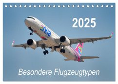 Besondere Flugzeugtypen (Tischkalender 2025 DIN A5 quer), CALVENDO Monatskalender - Calvendo;Merz, Matthias